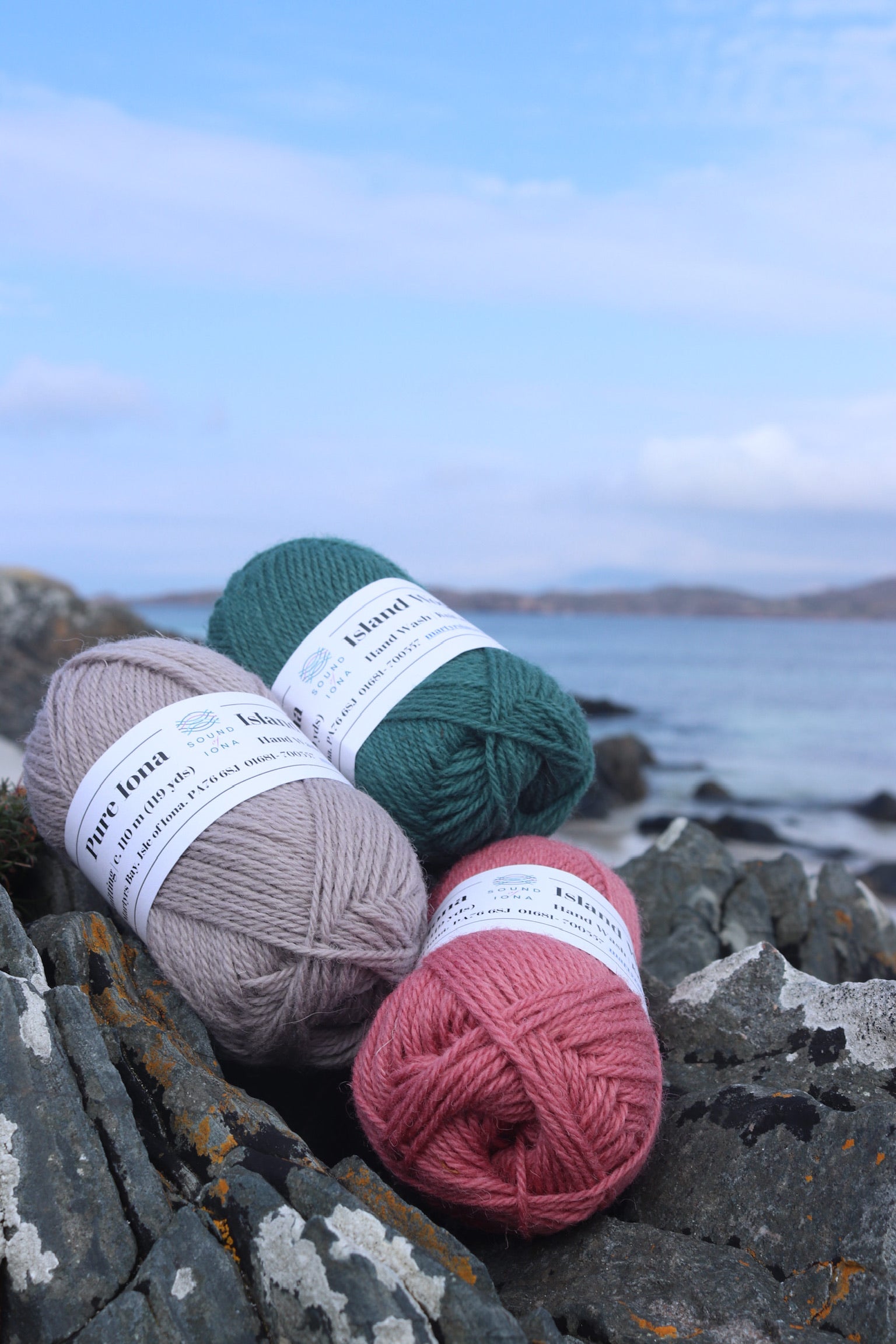 Single-Origin Iona Wool Yarn