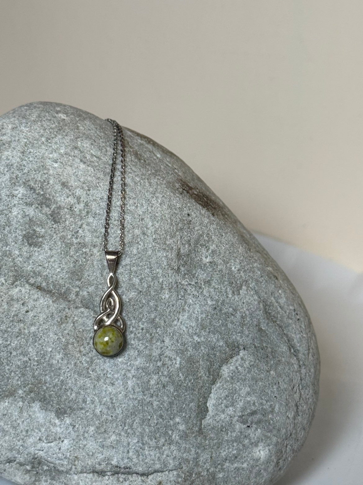 Iona Marble Celtic Necklace