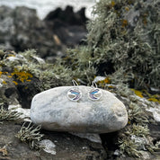 Bay at the Back of the Ocean Enamel Earrings