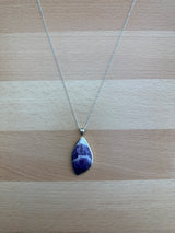 Amethyst Sterling Silver Pendant Necklace