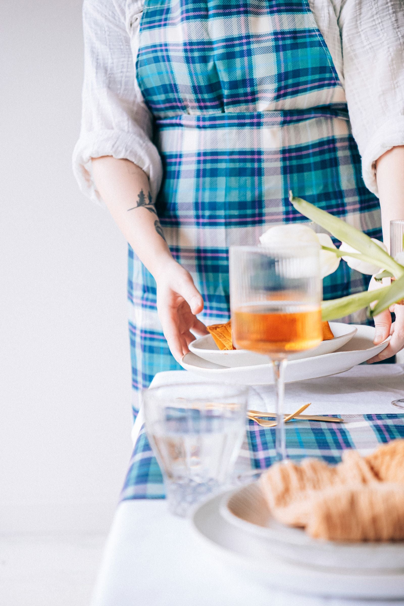 Tartan Apron