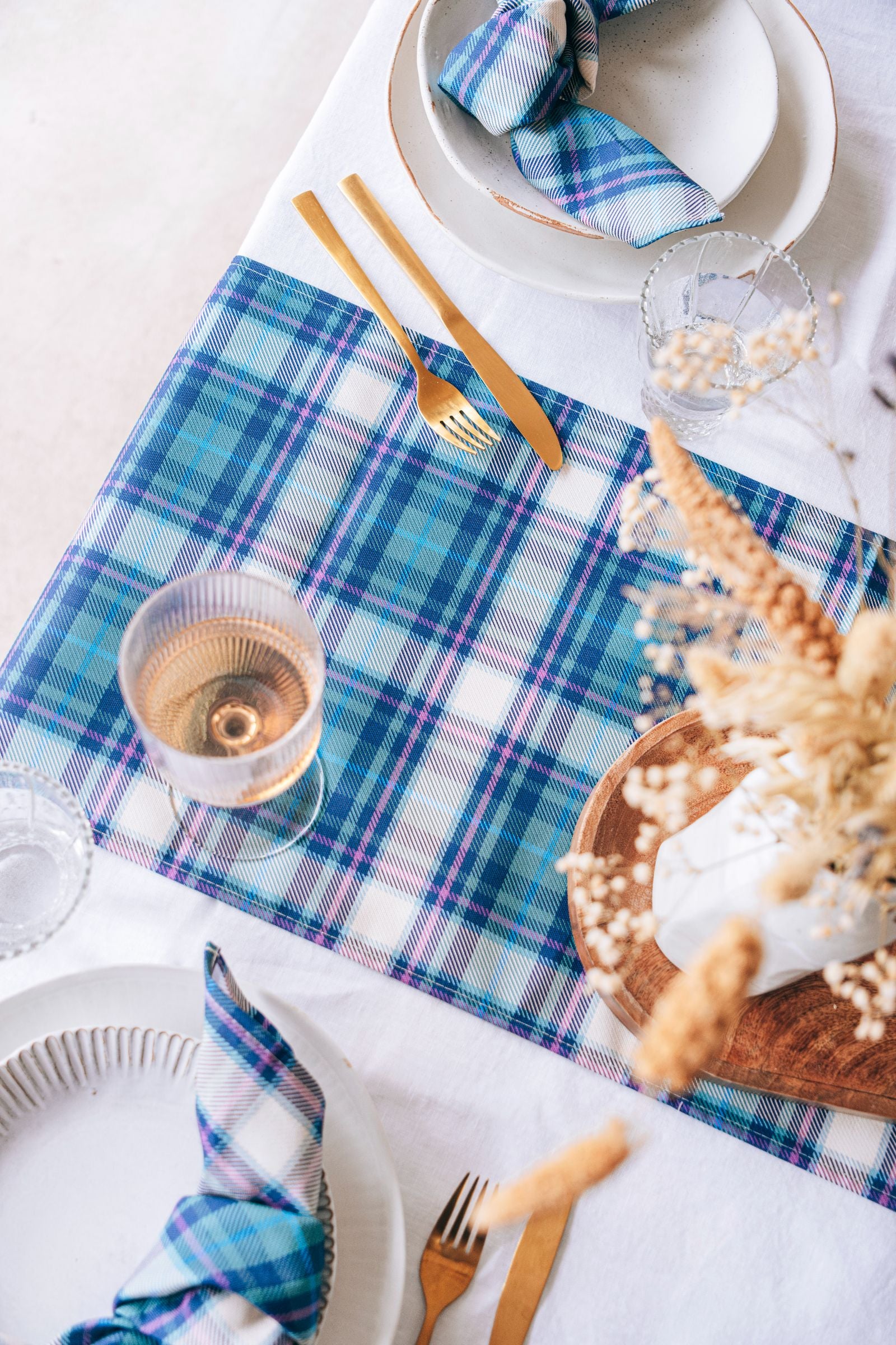 Tartan Table Runner