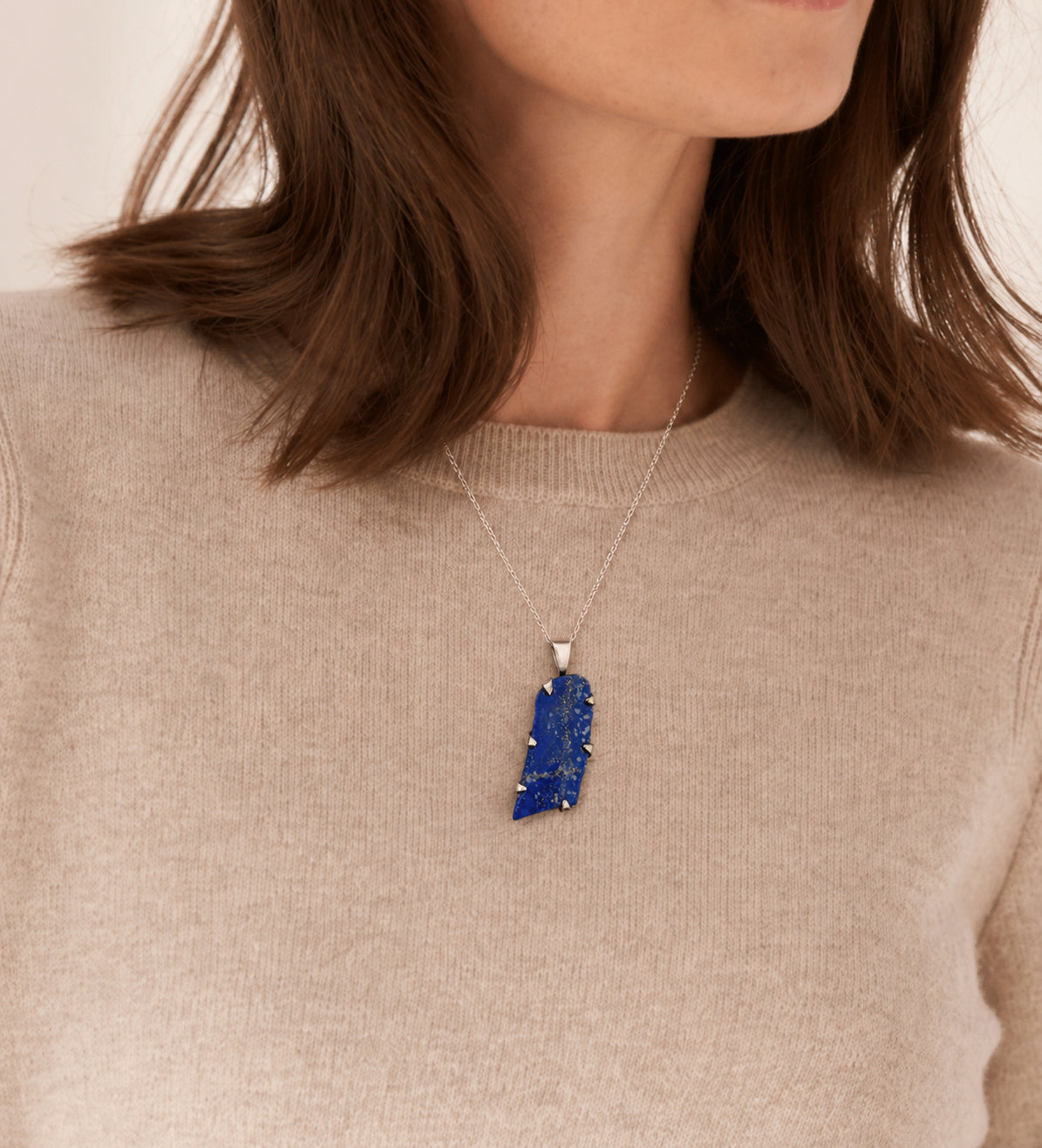 Lapis Lazuli Pendant Necklace