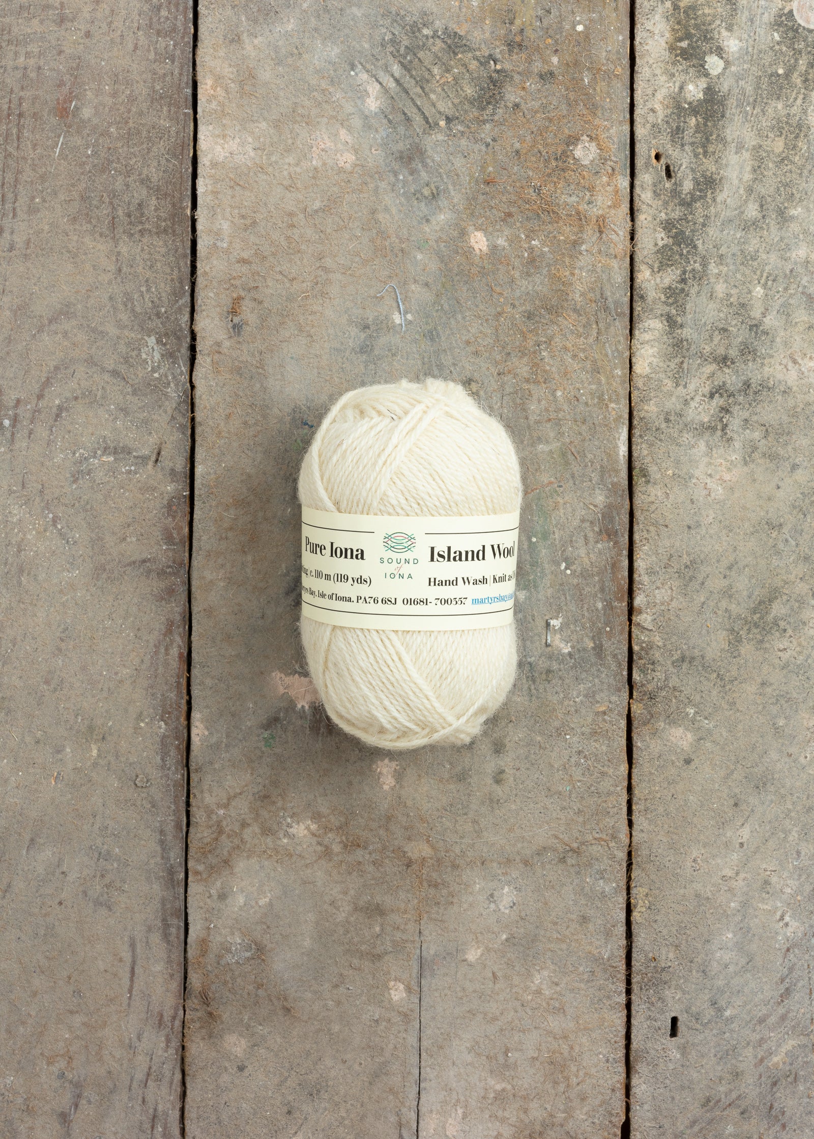 Single-Origin Iona Wool Yarn