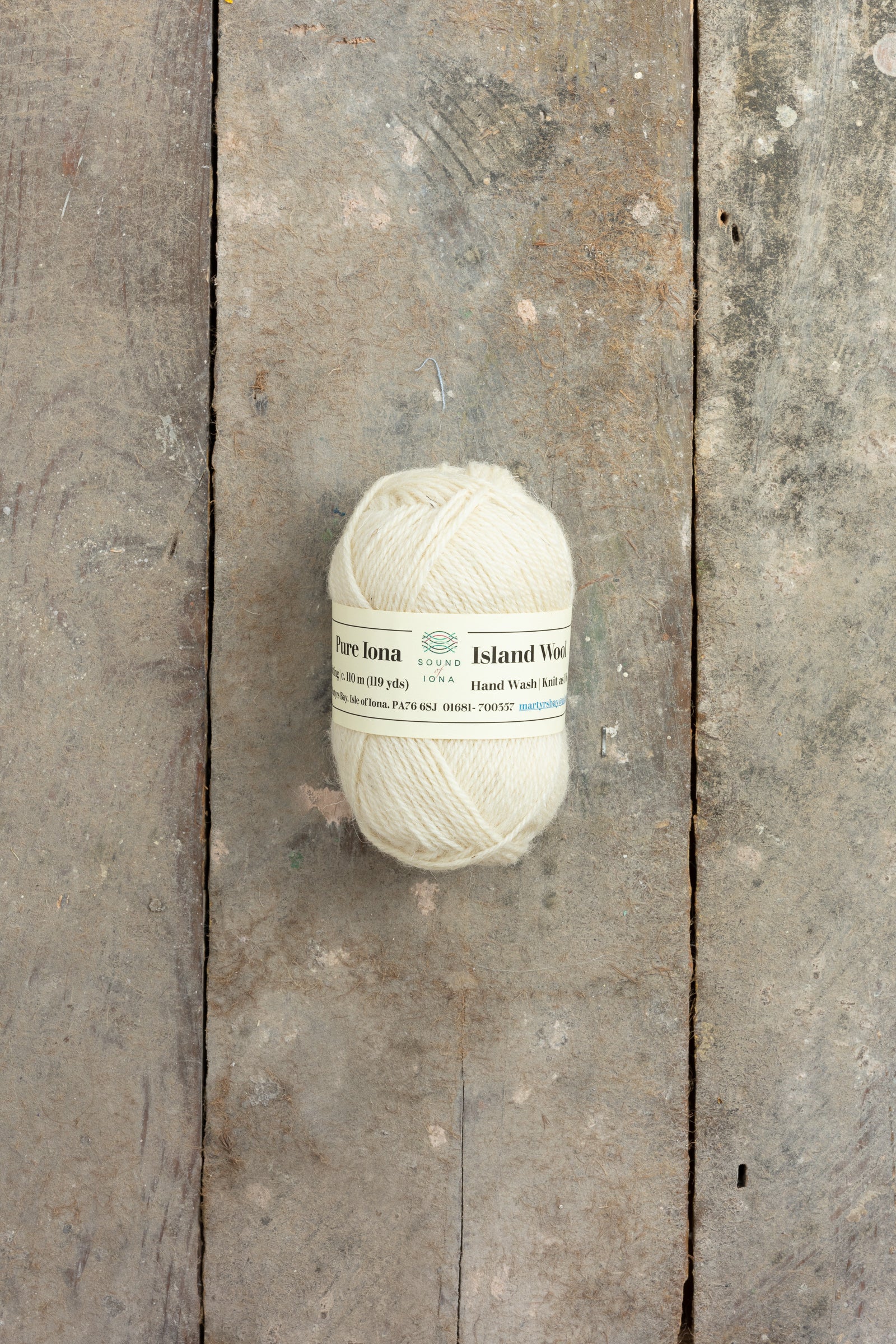 Single-Origin Iona Wool Yarn