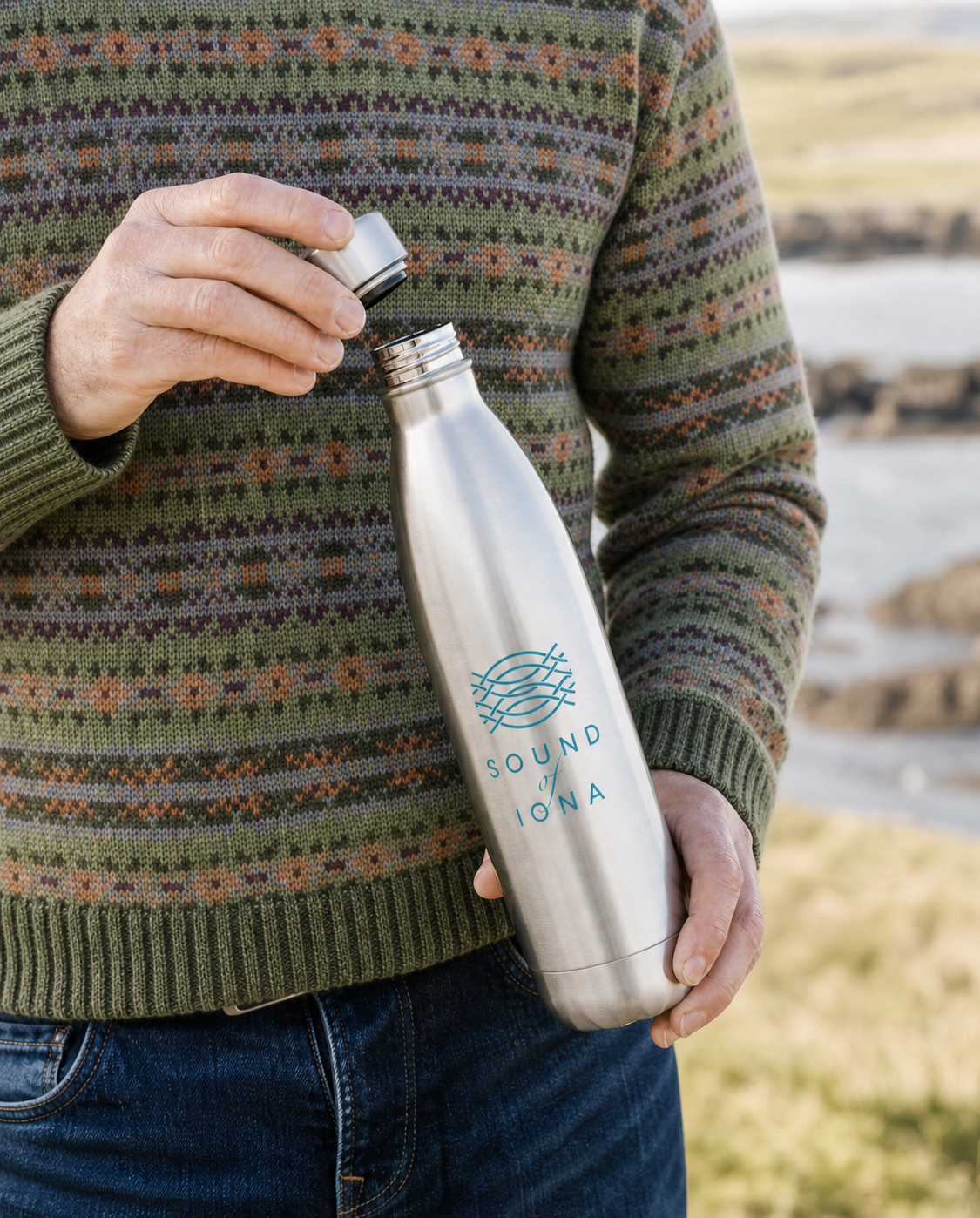 Reusable Stainless Steel Water Bottle