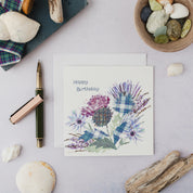 Thistles Greeting Card