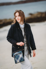 Tweed & Leather Ceitidh Square Bag