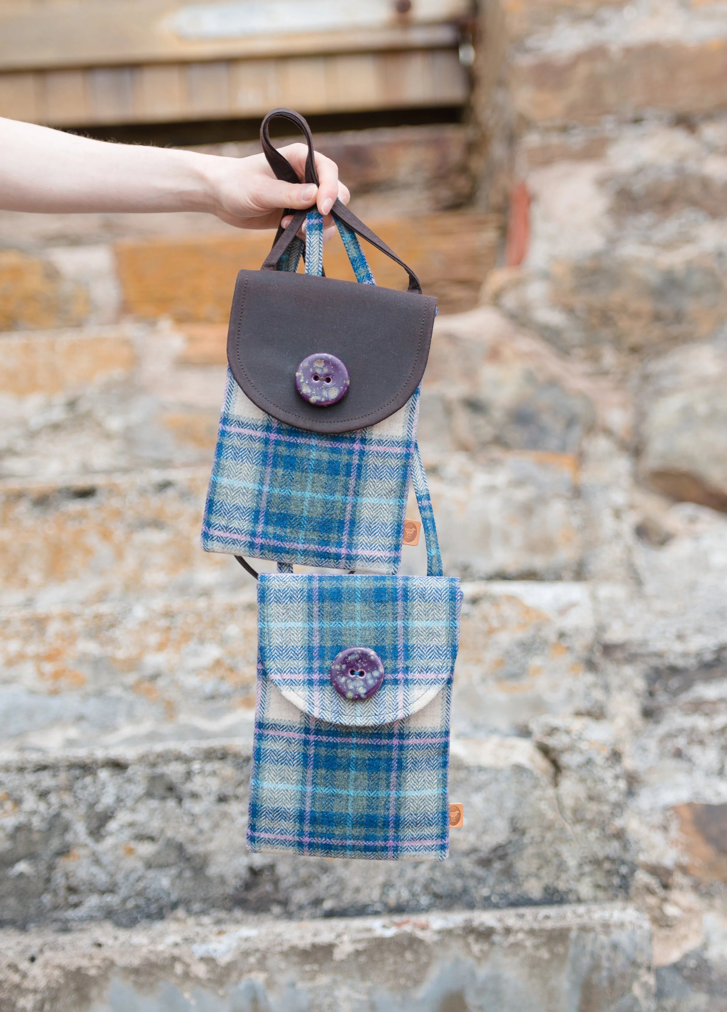 Tweed Crossbody Bag