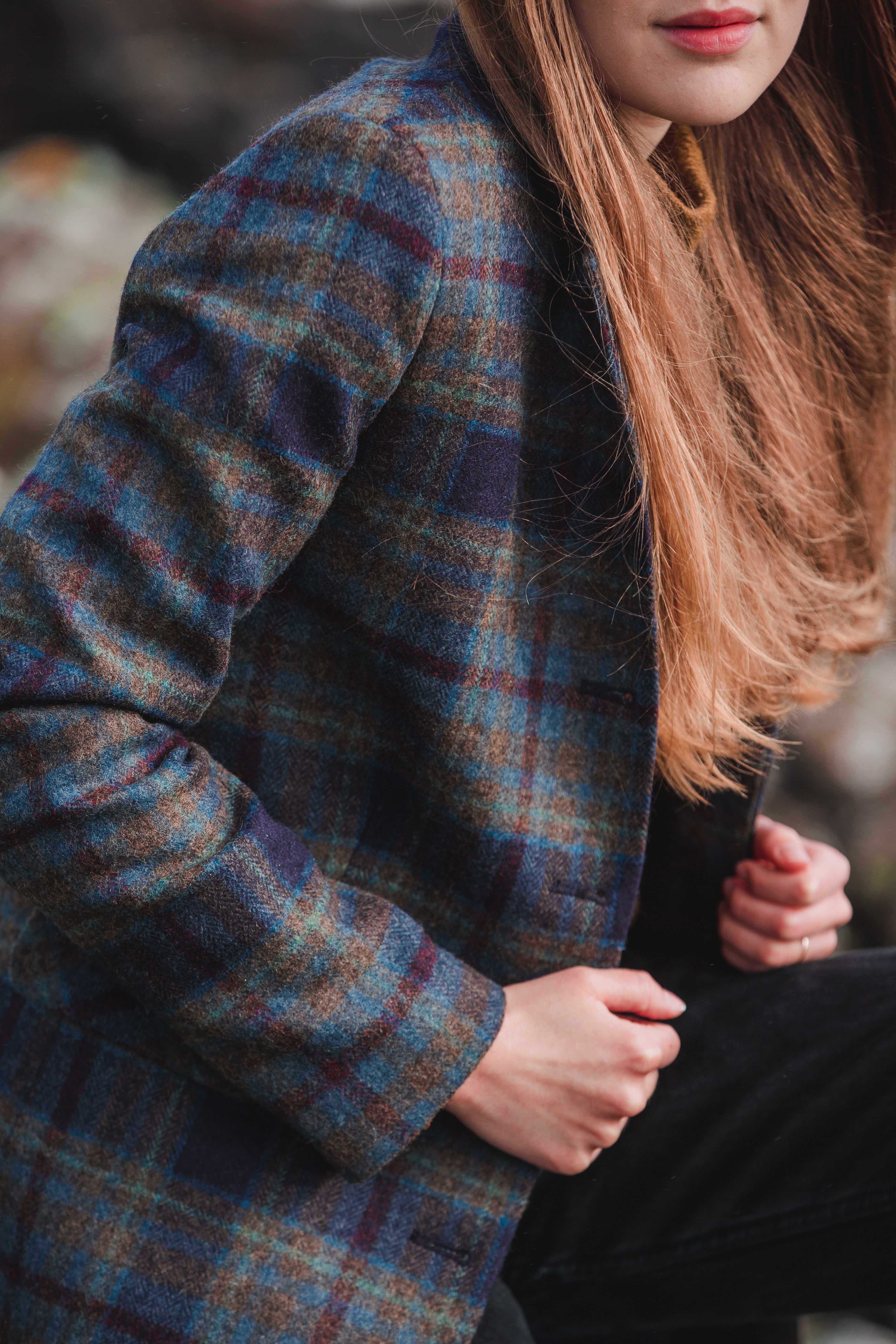 Long Tweed Coat