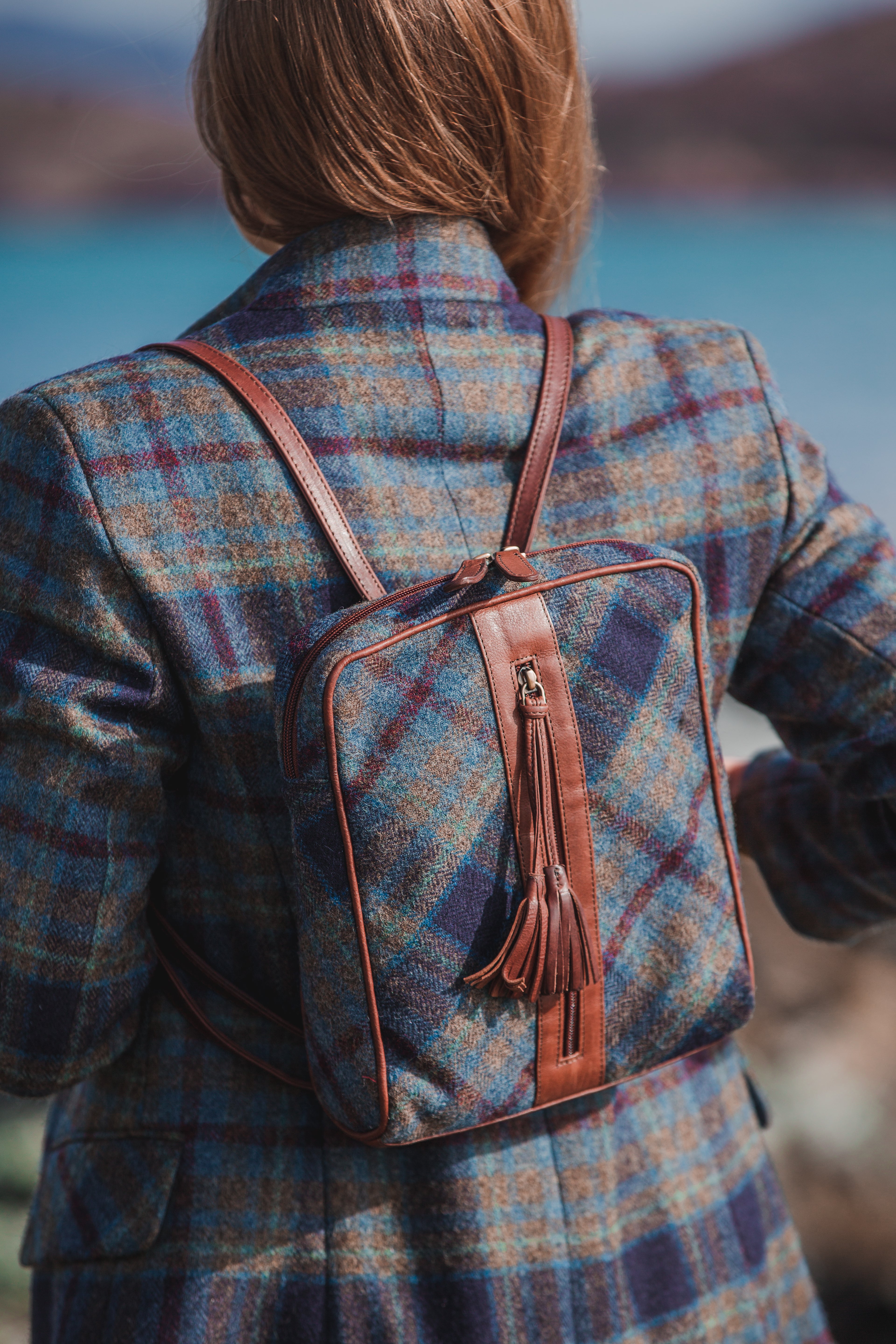 Tweed Backpack