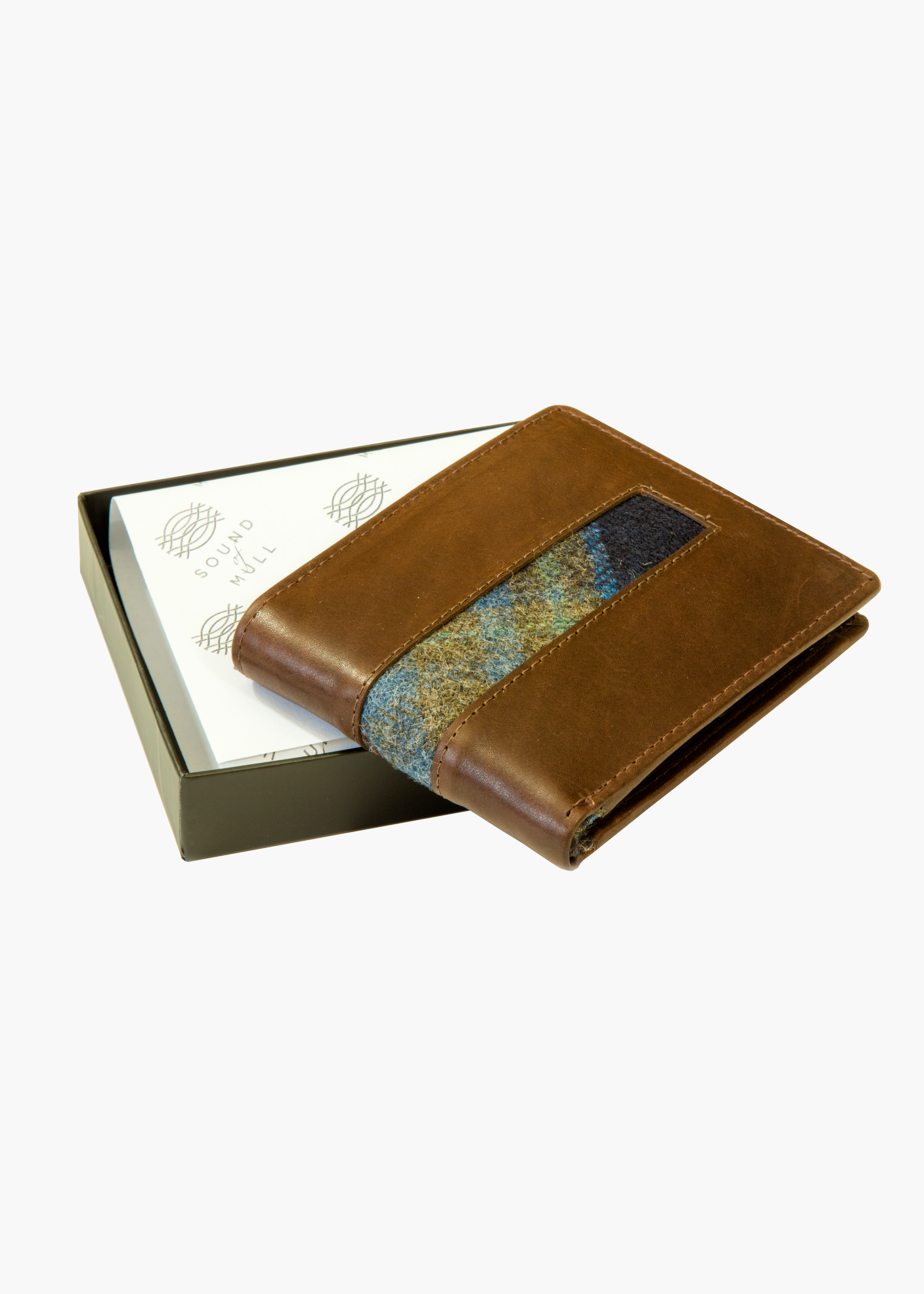 Tweed & Leather Wallet
