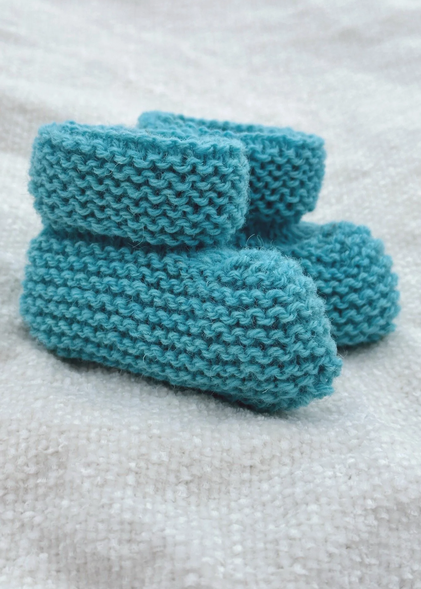 Single-Origin Iona Wool Baby Booties