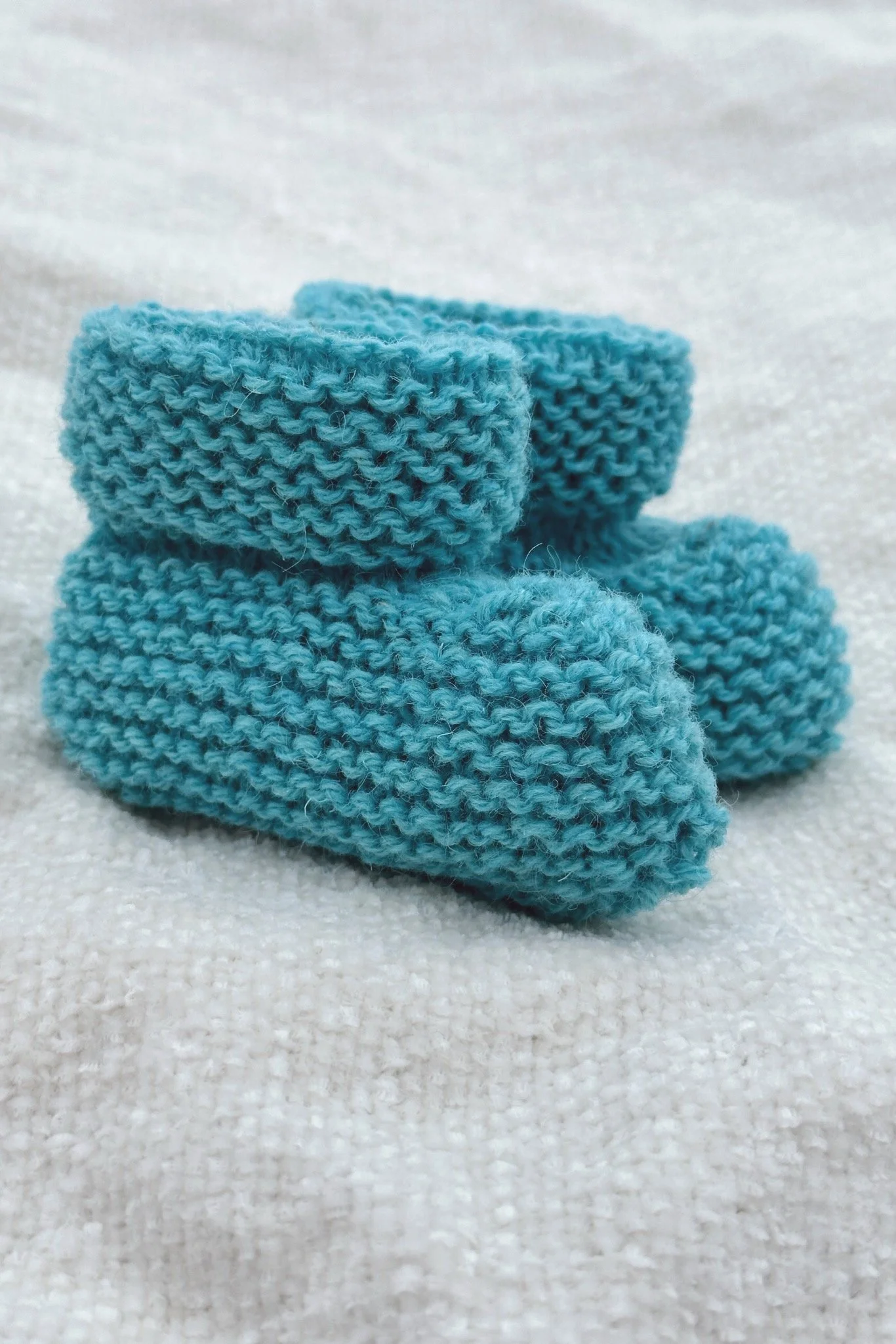 Single-Origin Iona Wool Baby Booties