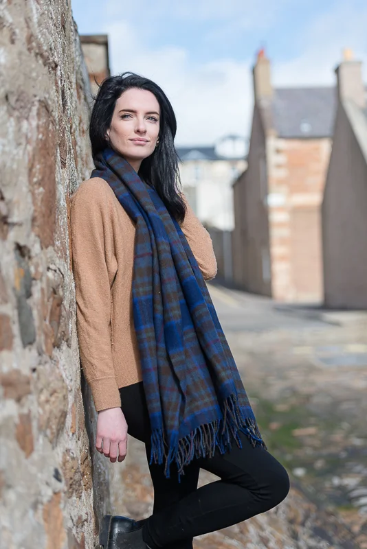 Unisex Lambswool Oversized Blanket Scarf