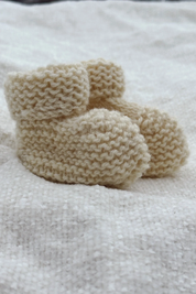 Single-Origin Iona Wool Baby Booties