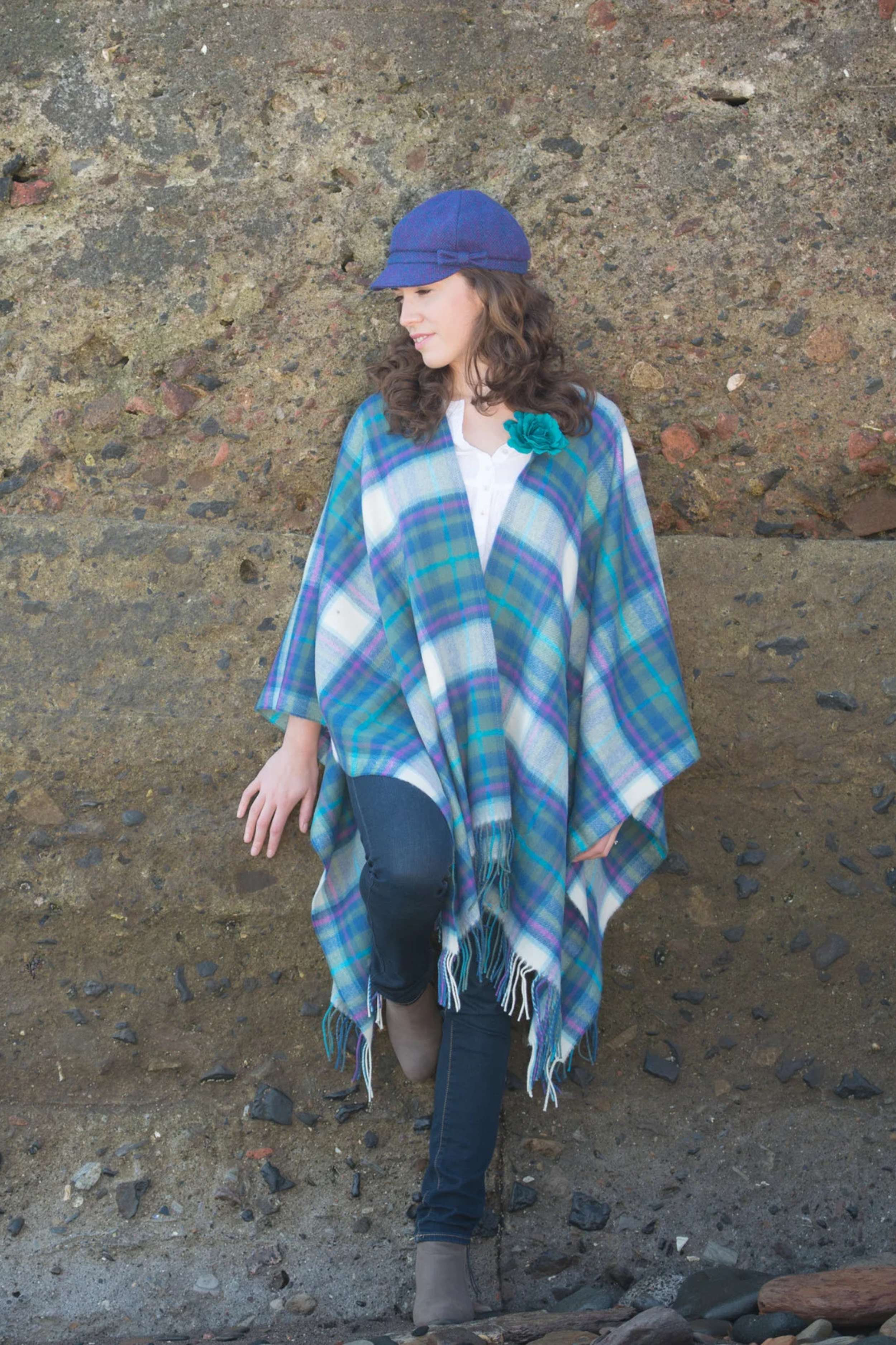 Lambswool Tartan Shawl