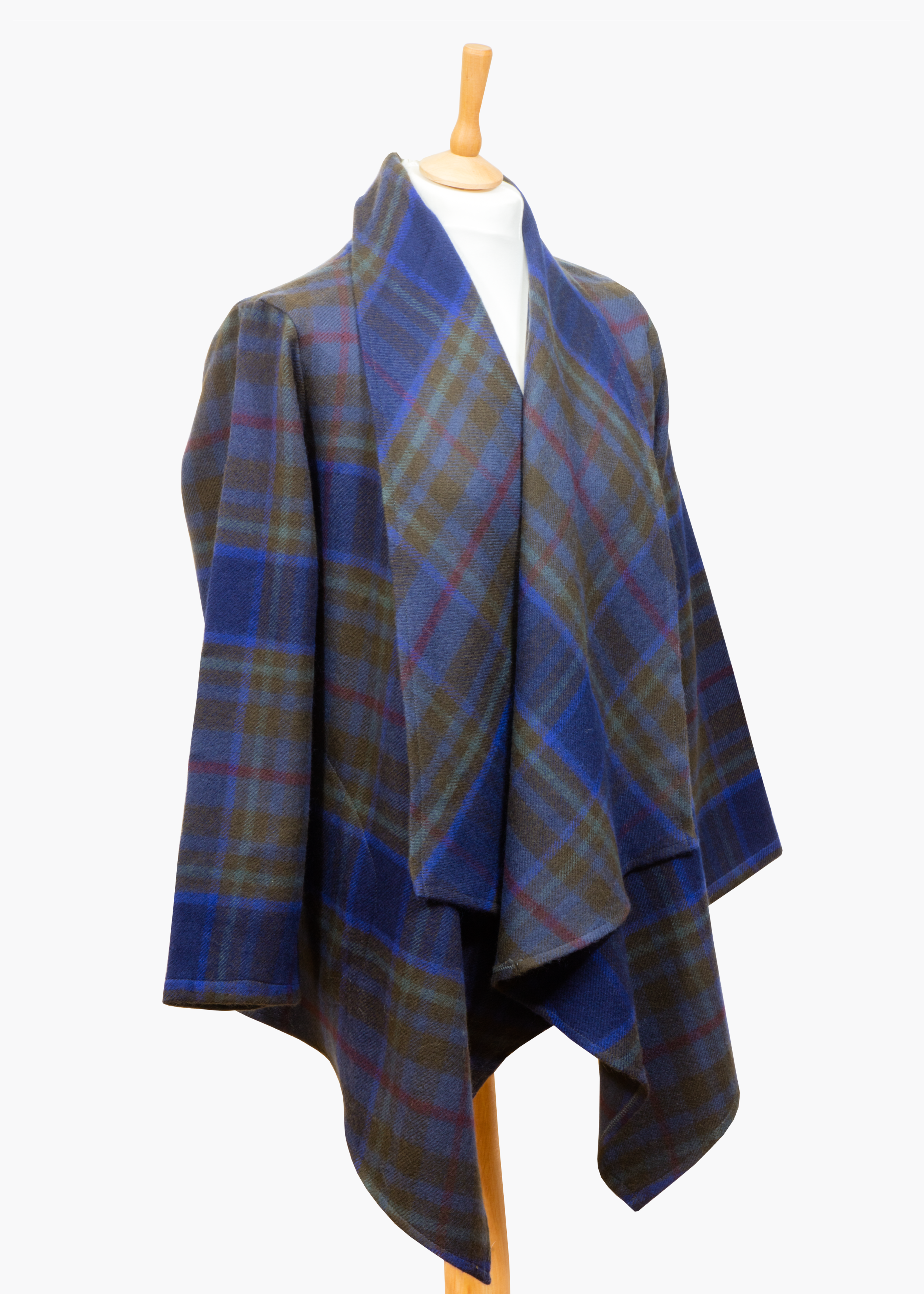 Lambswool Tartan Jacket