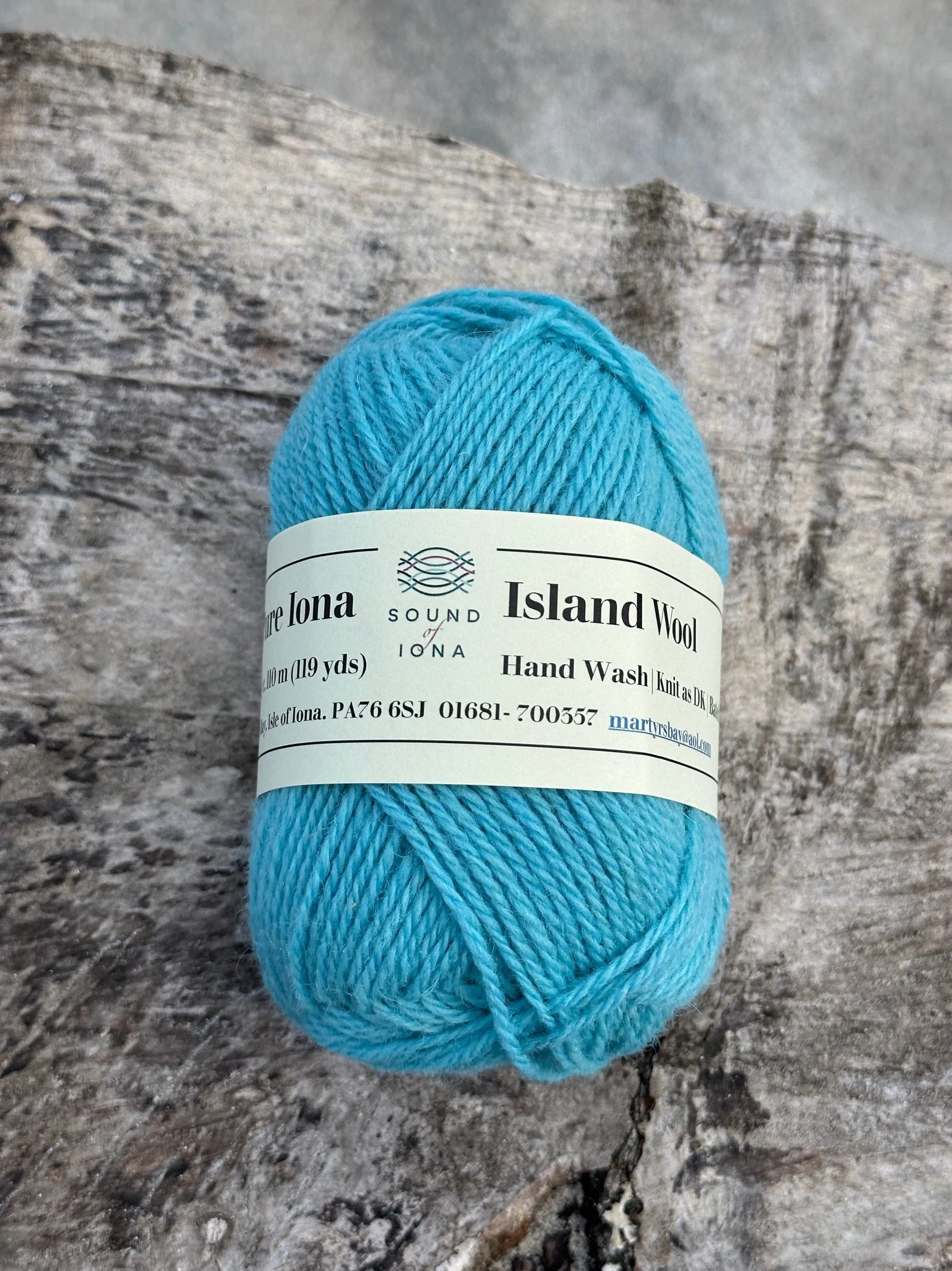 Single-Origin Iona Wool Yarn