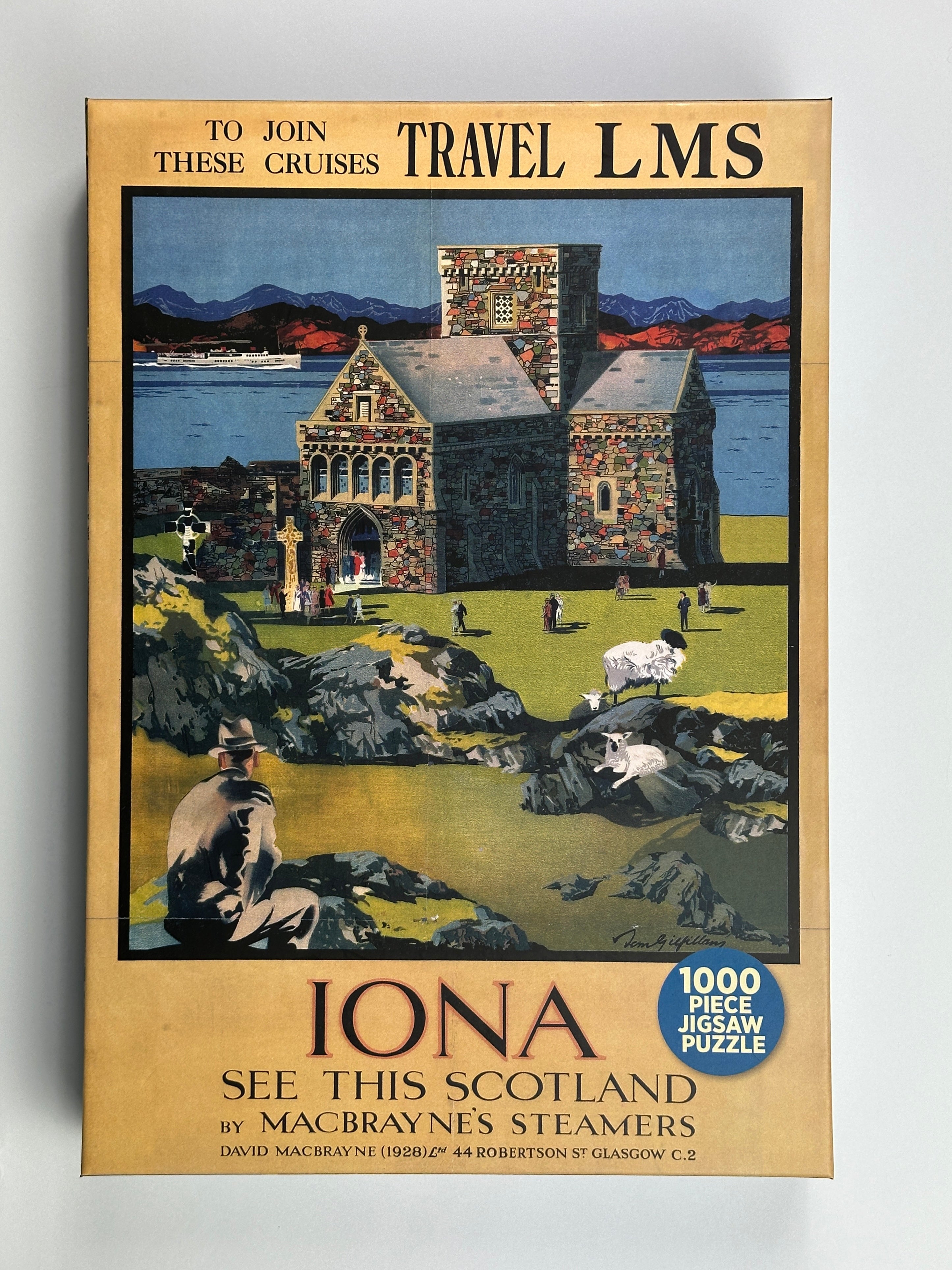 Iona Abbey 1000-Piece Jigsaw