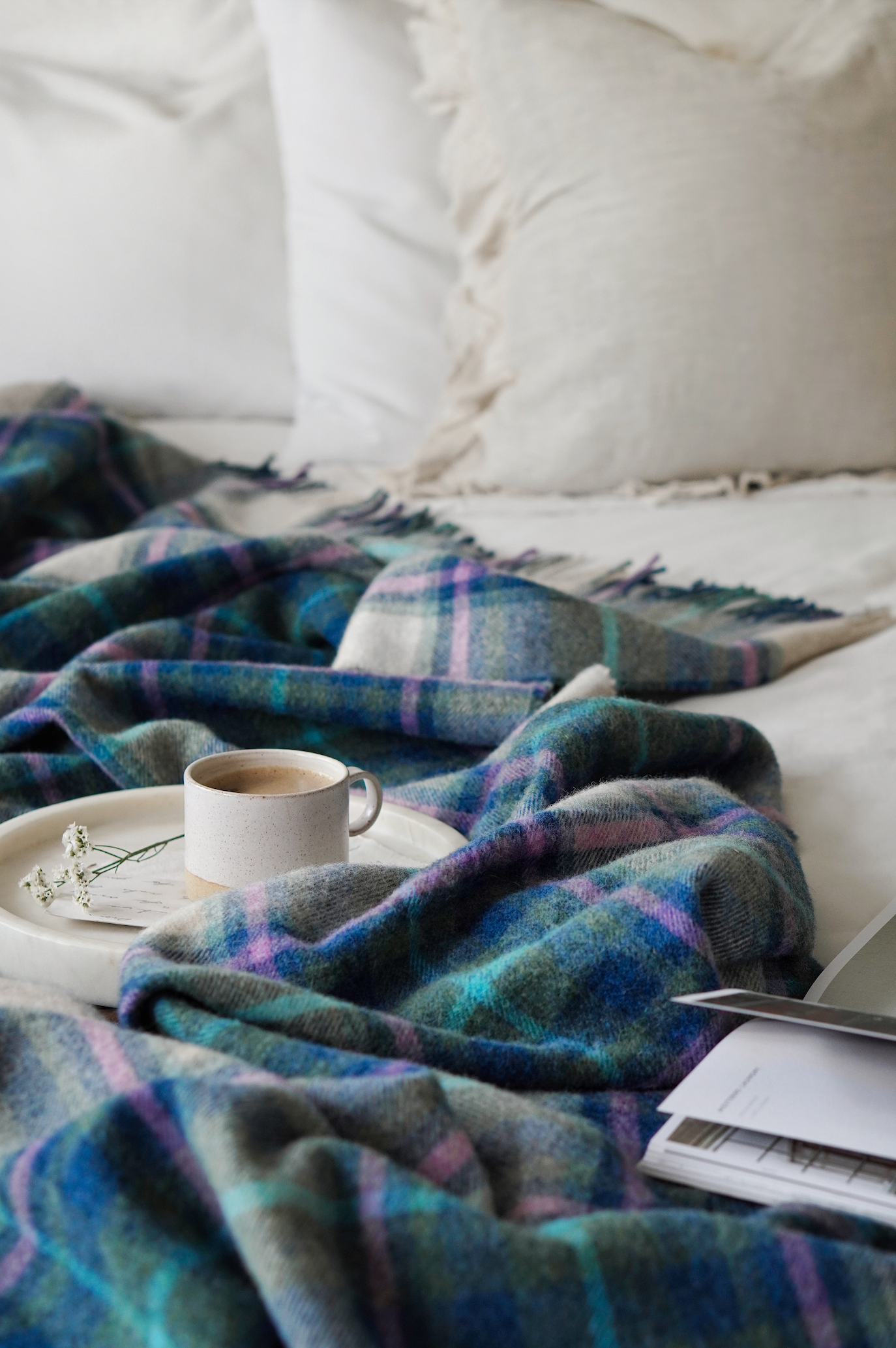 Shetland Wool Islander Throw