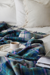 Shetland Wool Islander Throw