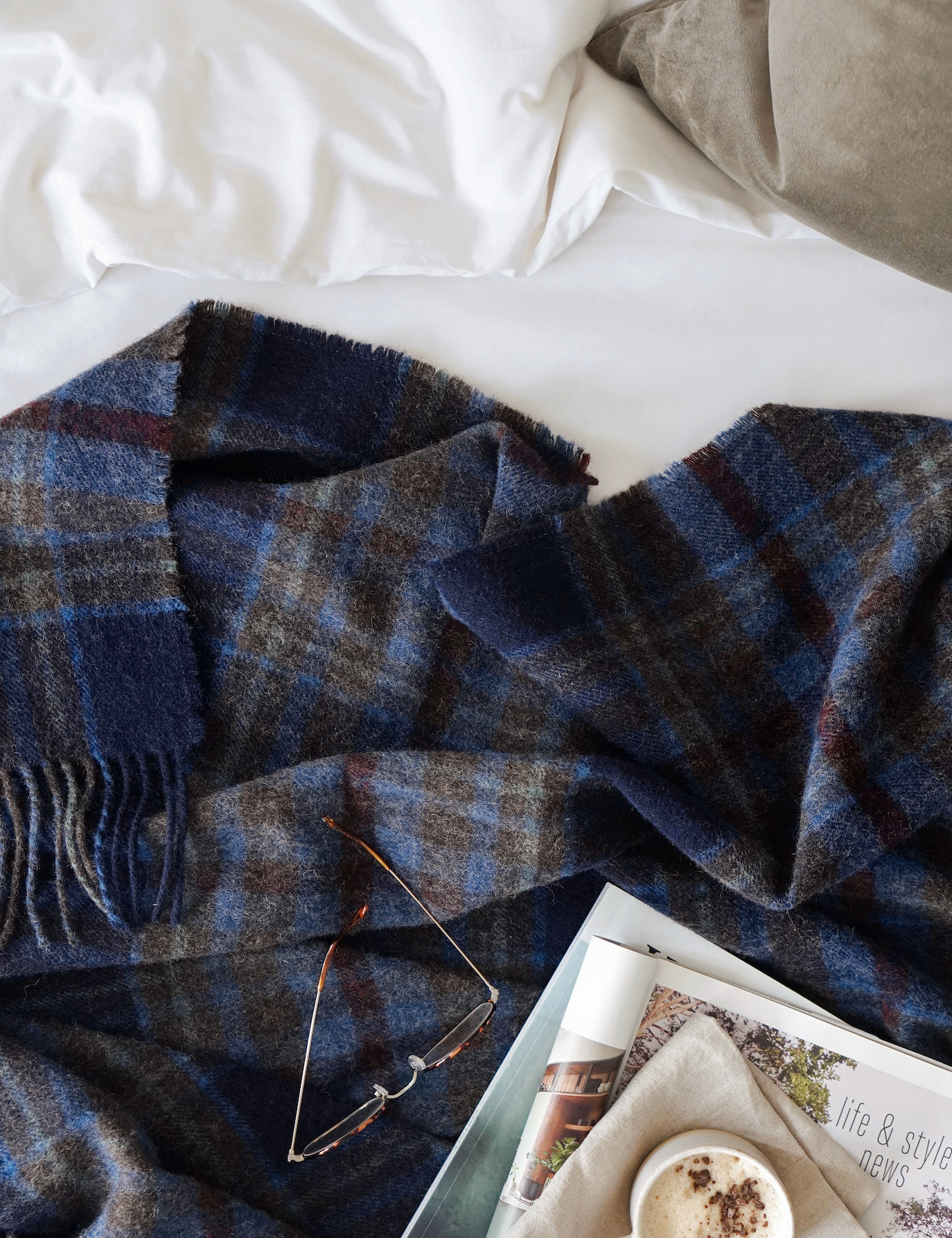 Shetland Wool Islander Throw