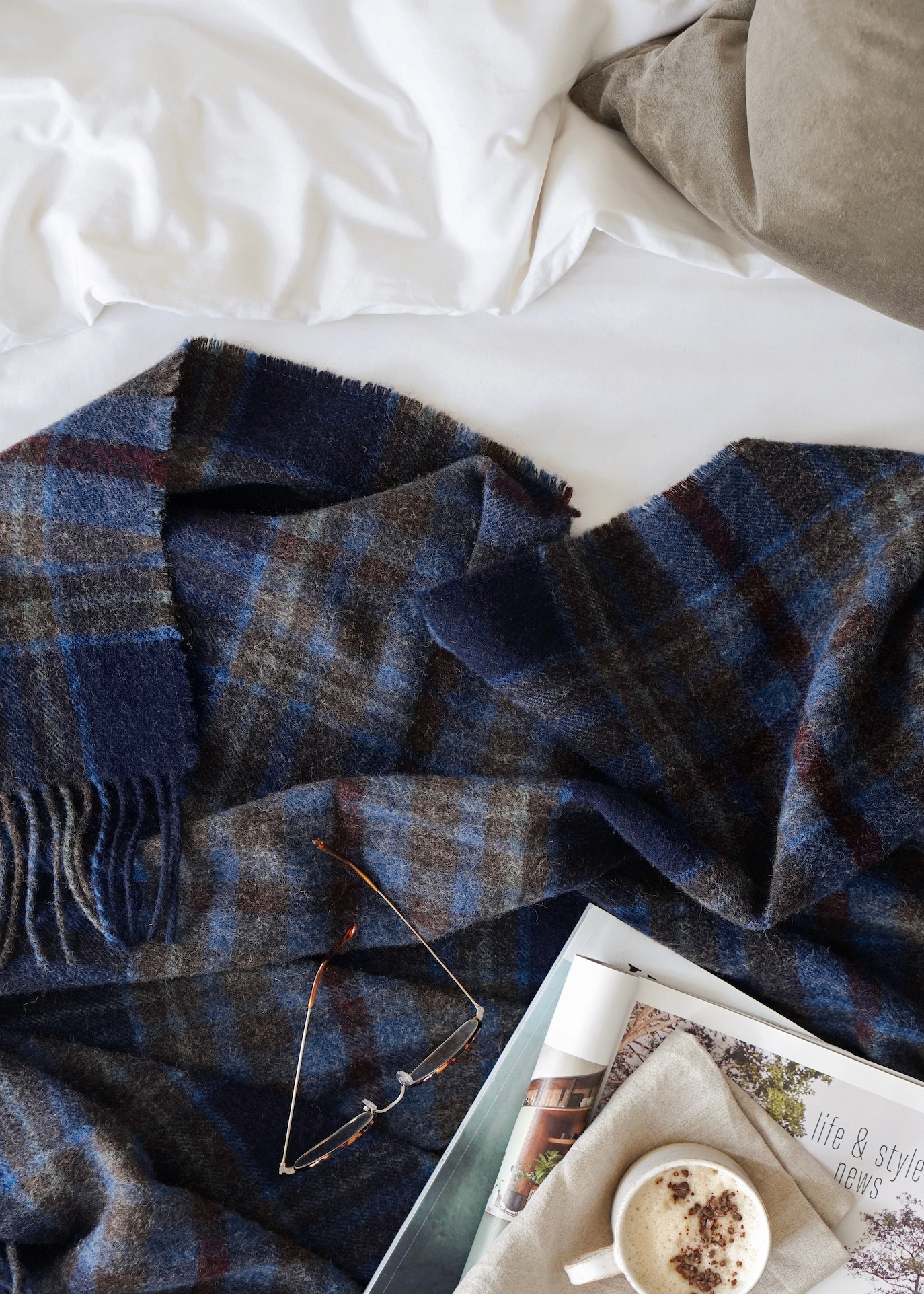 Shetland Wool Islander Throw