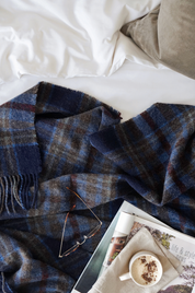 Shetland Wool Islander Throw