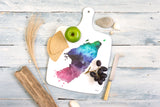 Iona Map Chopping Board