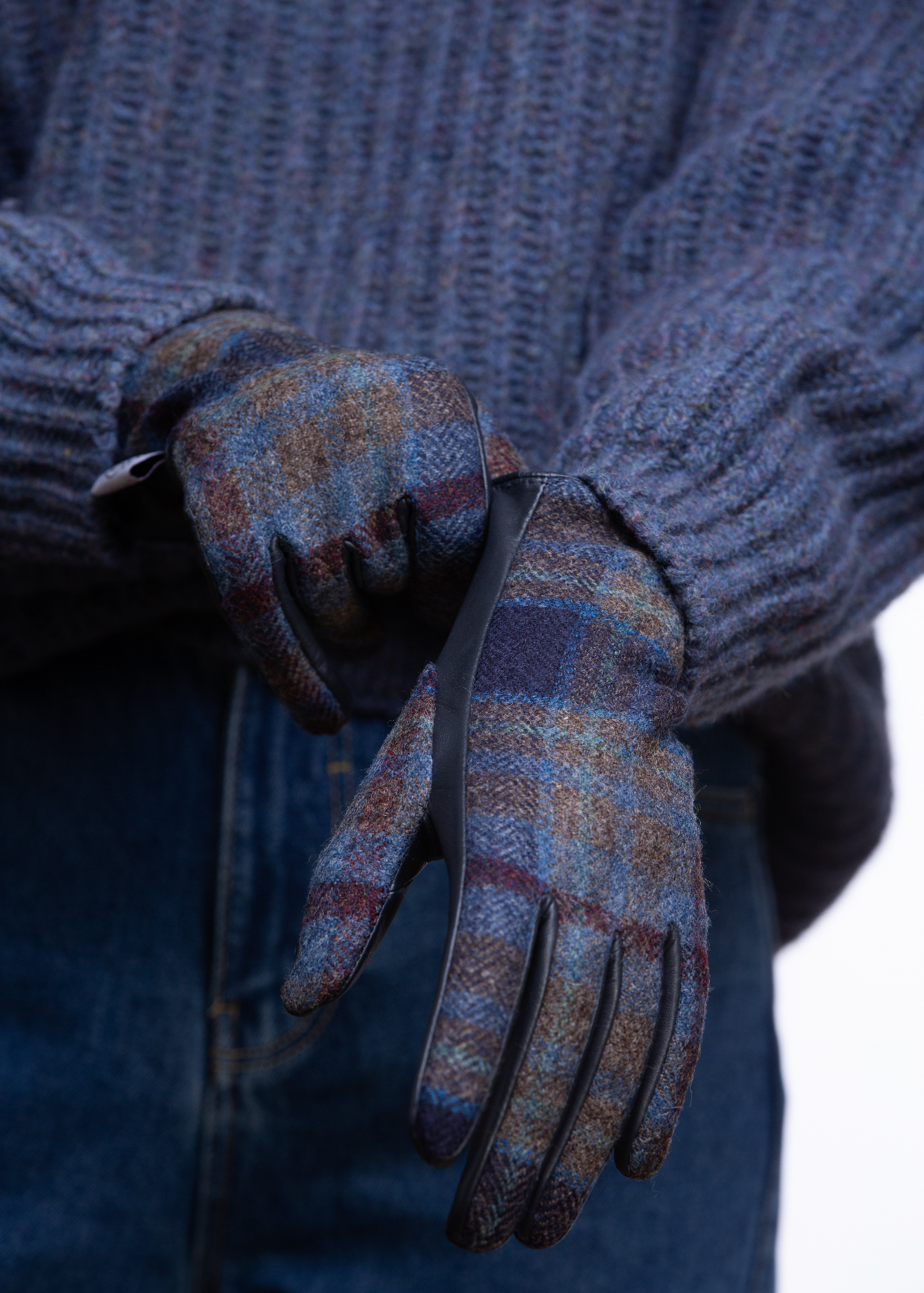 Unisex Tweed Gloves